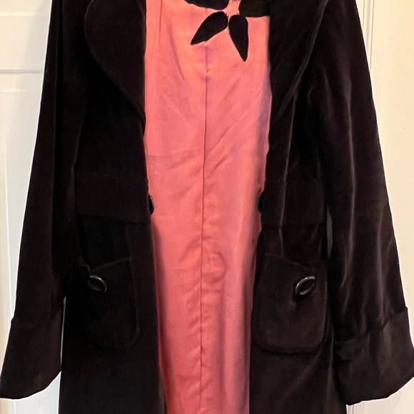 Tulle Velvet Coat - Picture 2 of 3